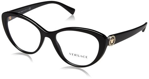 black versace glasses case|versace cat eye glasses frames.